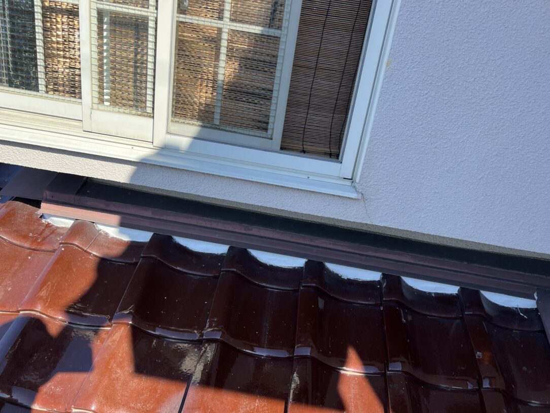 津島市　O様邸　　　瓦屋根漆喰左官工事　一部板金塗装｜愛知・岐阜で屋根工事・修理・リフォームは一宮市のエスジーコンストラクション｜火災保険対応｜工事後毎年１年点検無料