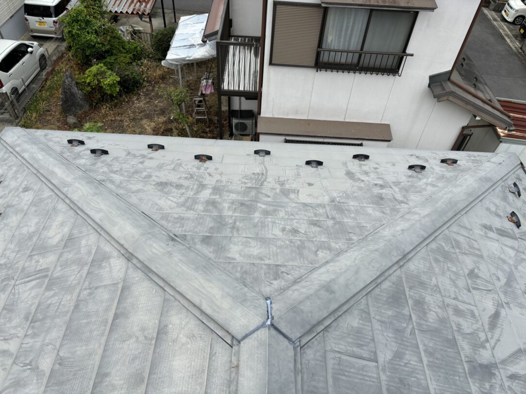 多治見市　N様邸　　スレート屋根　　　　貫板交換工事｜愛知・岐阜で屋根工事・修理・リフォームは一宮市のエスジーコンストラクション｜火災保険対応｜工事後毎年１年点検無料