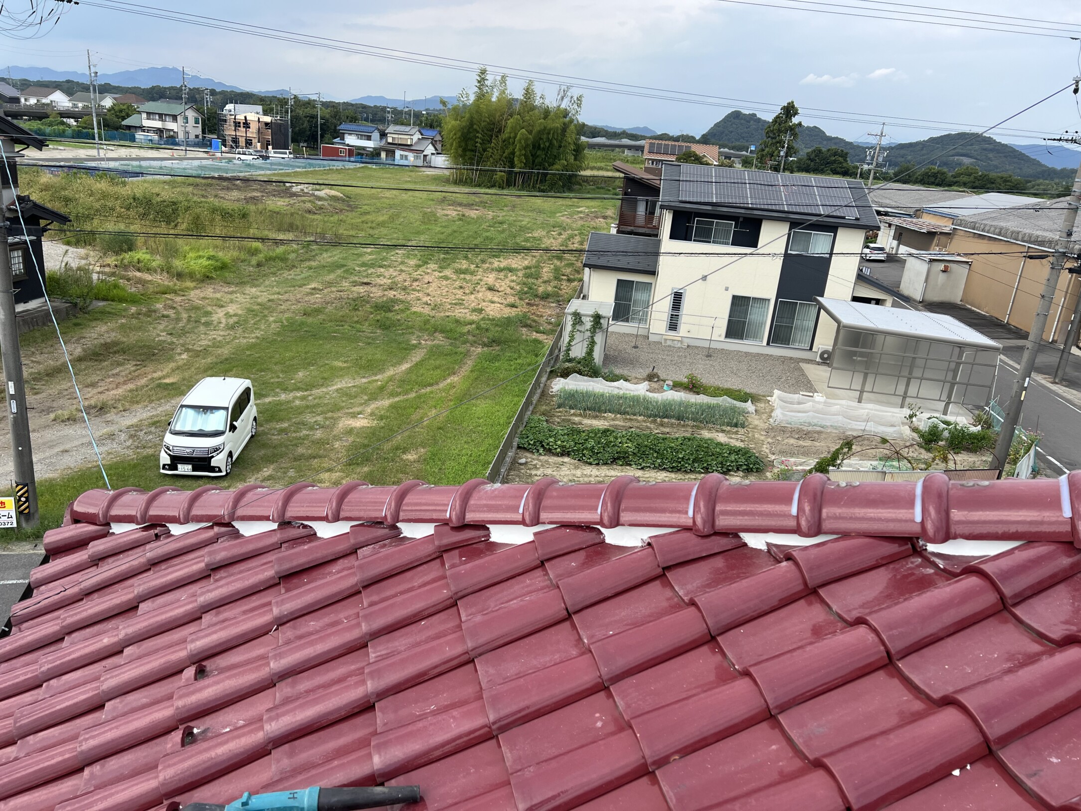 岐阜県　各務原市　　N様邸　漆喰左官工事｜愛知・岐阜で屋根工事・修理・リフォームは一宮市のエスジーコンストラクション｜火災保険対応｜工事後毎年１年点検無料