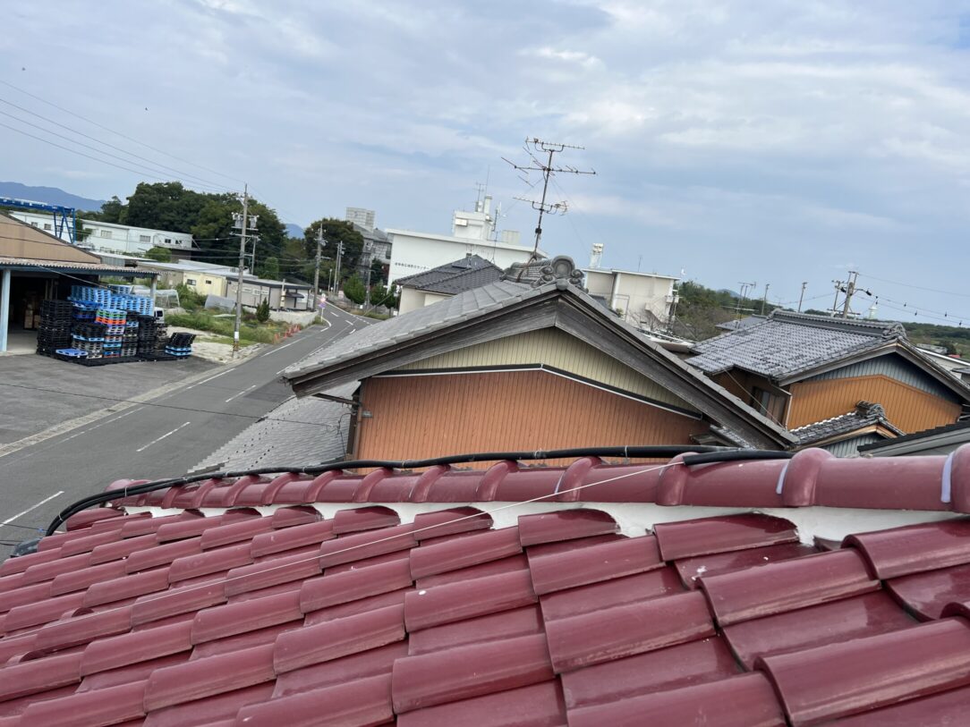 岐阜県　各務原市　　N様邸　漆喰左官工事｜愛知・岐阜で屋根工事・修理・リフォームは一宮市のエスジーコンストラクション｜火災保険対応｜工事後毎年１年点検無料