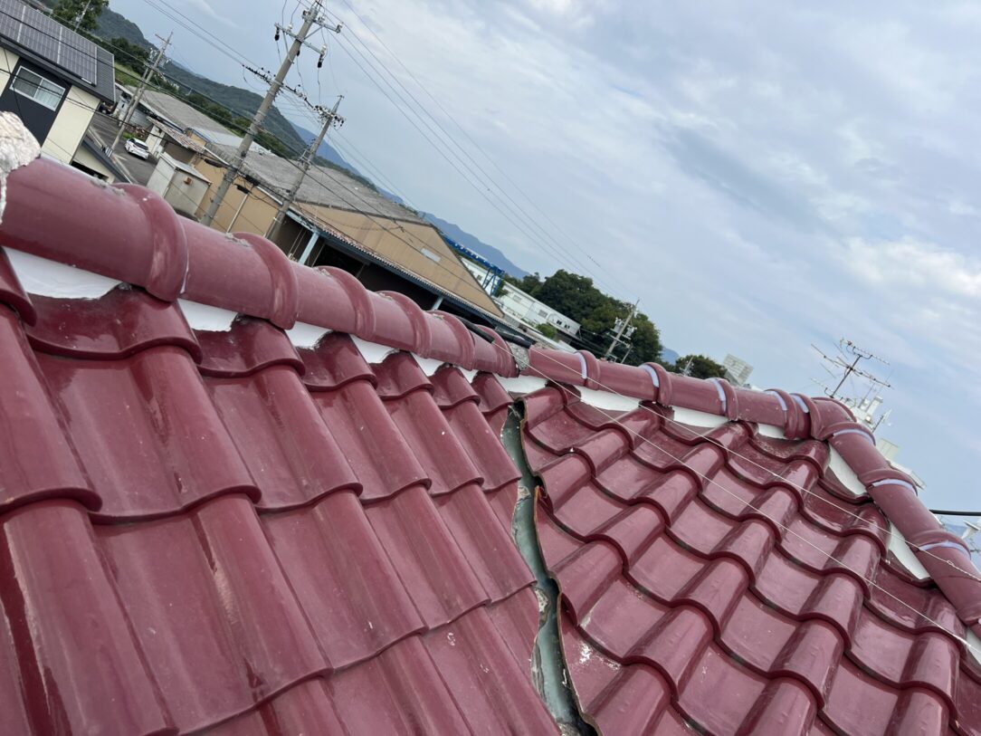 岐阜県　各務原市　　N様邸　漆喰左官工事｜愛知・岐阜で屋根工事・修理・リフォームは一宮市のエスジーコンストラクション｜火災保険対応｜工事後毎年１年点検無料