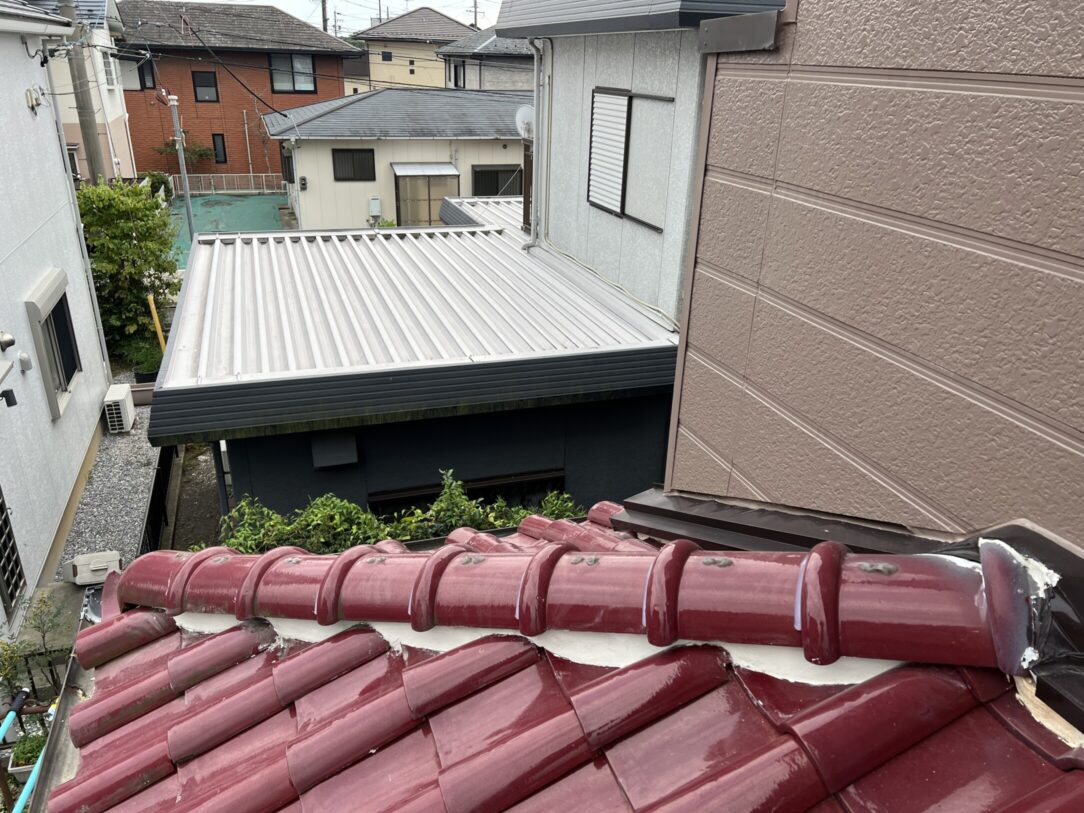 岐阜県　各務原市　　N様邸　漆喰左官工事｜愛知・岐阜で屋根工事・修理・リフォームは一宮市のエスジーコンストラクション｜火災保険対応｜工事後毎年１年点検無料
